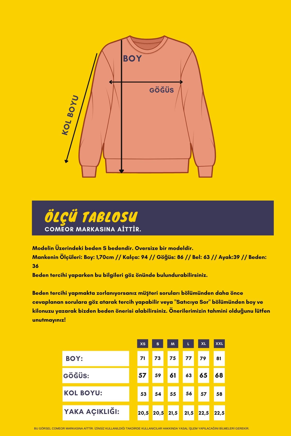 Antrasit Kadın Pamuklu Oversize Basic Bisiklet Yaka Sweatshirt
