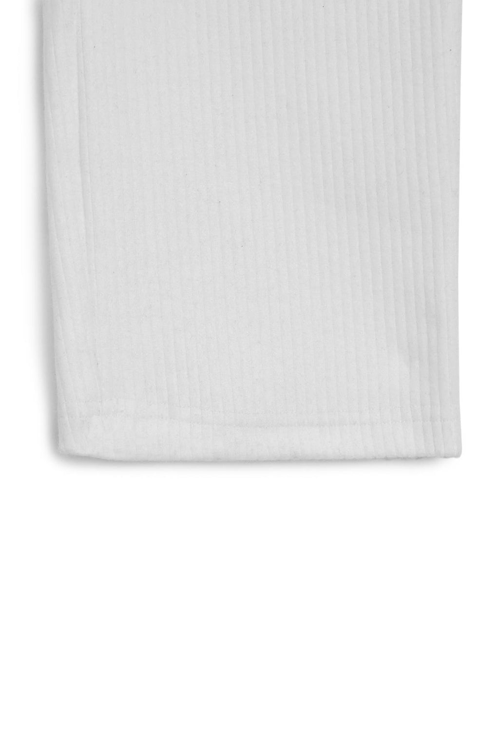 Beli Lastikli Ekru Kız Çocuk Eşofman Altı - Rahat Geniş Paça Kalın Kumaş 7-8-9-10-11-12-13-14 Yaş