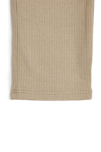 Beli Lastikli Bej Kız Çocuk Eşofman Altı - Rahat Geniş Paça Kalın Kumaş 7-8-9-10-11-12-13-14 Yaş CMRC103