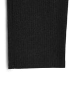 Beli Lastikli Siyah Kız Çocuk Eşofman Altı - Rahat Geniş Paça Kalın Kumaş 7-8-9-10-11-12-13-14 Yaş CMRC103