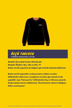 COMEOR 4'lü Erkek Bisiklet Yaka Göğüs Nakış Detaylı  Sweatshirt