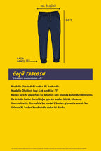 COMEOR Erkek Siyah Paçası Lastikli Cep Etiket Detaylı Eşofman Altı