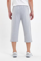 Erkek 4'Lü Cepleri Fermuarlı Bermuda Diz Altı Kapri Beli Ayarlanabilir Lastikli Uzun Şort CMRE94-4