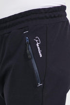 Erkek Lacivert Paçası Lastikli Eşofman Altı