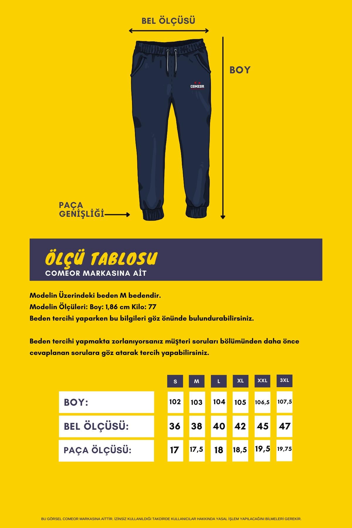 Erkek Antrasit Standart Fit Normal Kesim Paça Ribanalı Cepli Rahat Jogger Eşofman Altı