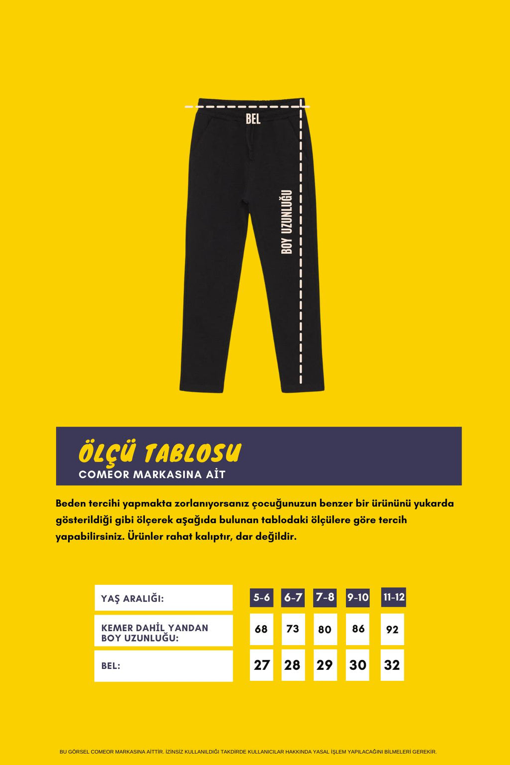 Gri Kalın Pamuklu Beli Lastikli Yan Cepli 5-6-7-8-9-10-11-12 Yaş Erkek Çocuk Eşofman Altı