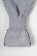 Gri Kalın Pamuklu Beli ve Paçası Lastikli Cepli 5-6-7-8-9-10-11-12 Yaş Erkek Çocuk Eşofman Altı