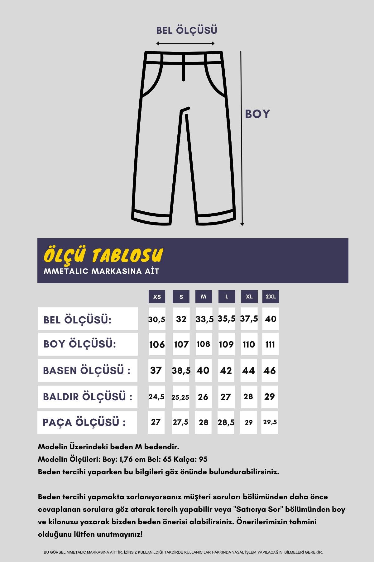 Kadın Gri Yüksek Bel Bol Paça Kaşkorse Fitilli Cepli Pantolon Eşofman Altı CMRB104