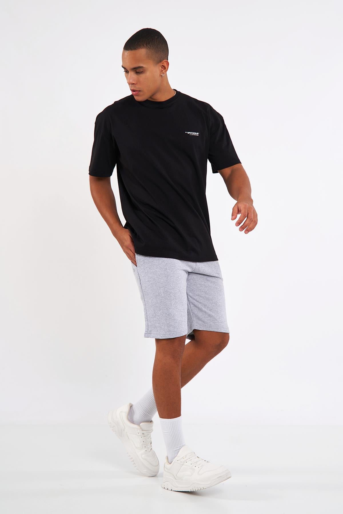 Regular Fit Yanları Cepli Rahat Kesim Erkek Şort