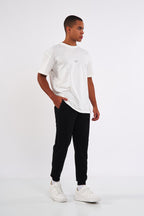 Siyah-Lacivert-Antrasit Erkek Paçası Lastikli 3'lü Eşofman Altı