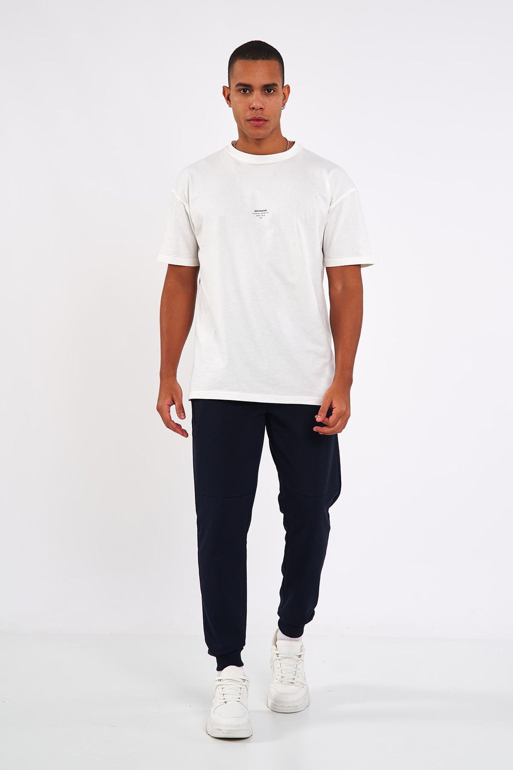 Sİyah-Lacivert-Gri-Antrasit Erkek Paçası Lastikli 4'lü Eşofman Altı